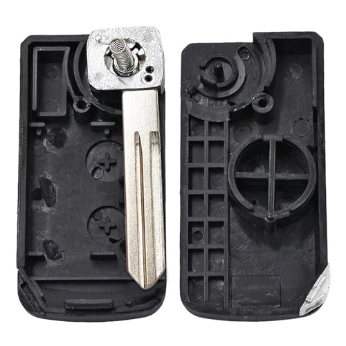 Coque clé compatible avec Subaru Forester 2000-2002 boîtier télécommande 2 boutons - 3