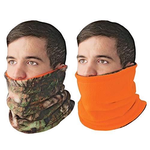 Polar Neck Warmer Gaiter Fleece Ski Face Mask Cover Winter Cold Weather Camo New