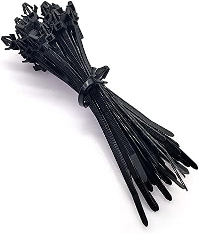Attaches de câble en nylon durable pour fixation de faisceau électrique de voiture en lot de 500