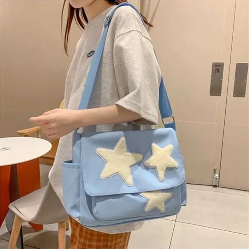 Casual Tote Lady Simple Large Capacity Shoulder Bag Girl Travel School Bookbag Handbag4