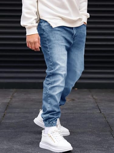 Image of Noble Monk Mens Tapered FIT Denim Jeans