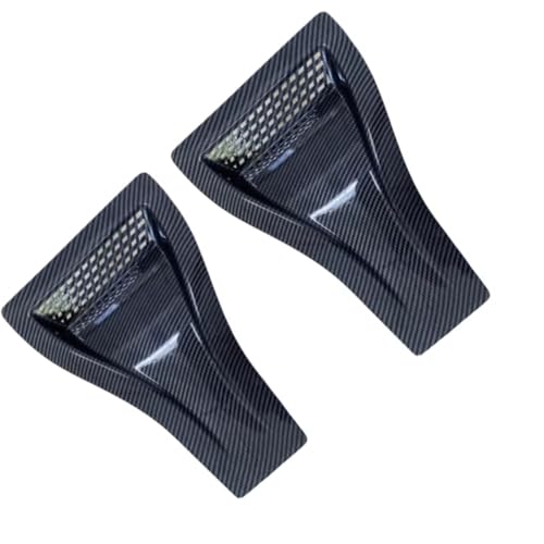 Pièces extérieures évents d'air de capot pour Fiat 500 CX et Abarth 595 noir