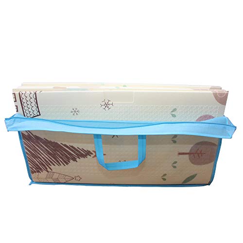 Tapete Térmico Emborrachado Dupla Face Infantil para Atividades Campo 1,50 x 2,00M - IM43008 AZUL