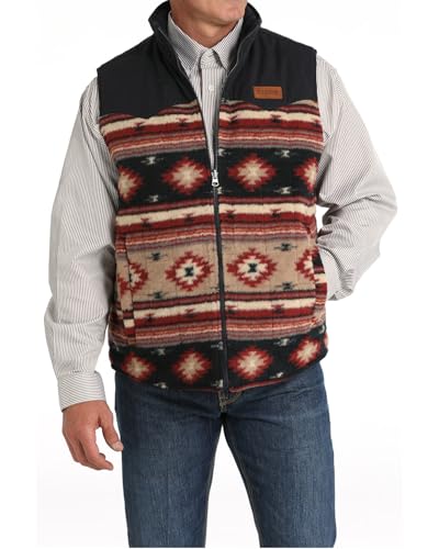 Cinch Men's Reversible Khaki Vest2