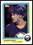 1986-87 Topps #4 Lindy Ruff NM-MT Buffalo Sabres Hockey