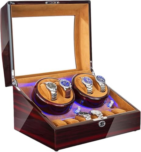 Dohera ���v���������P�[�X �E�H�b�`���C���_�[ ���C���f�B���O�}�V�[�� 4�{���� 6�{���[ ������� LED���C�g�t�� �s�A�m���b�J�[�d�グ �ؐ� PU���U�[���C�j���O �[�d��t�� �É��݌v �v���O�C���ƃo�b�e���[�ɑΉ� 5��]���[�h ���f�B�[�X ��