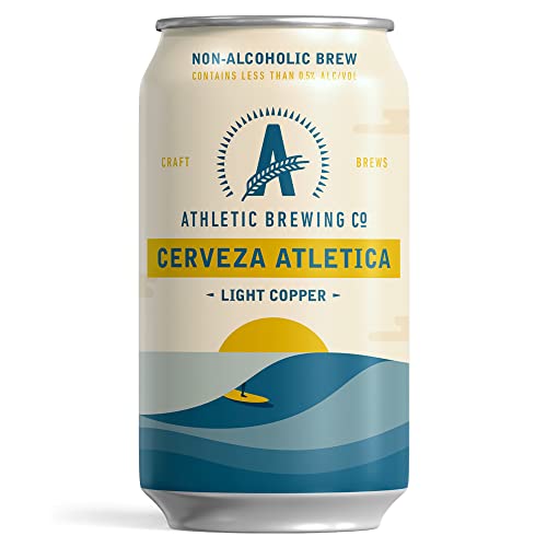 Athletic Brewing Company Craft Non-Alcoholic Beer - 12 Pack X 12 Fl Oz Cans - Cerveza Atletica - Low-Calorie, Award Winning - Rich Aroma And Flavor Balanced With Light Spicy And Floral Notes #TOP2