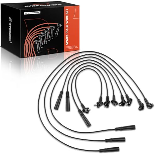 A-Premium 5MM Spark Plug Wires Compatible with Toyota 4Runner Pickup 1991-1995, T100 1993-1994, V6 3.0L (From 8/91)
