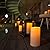 Homemory 8" x 4" Large Waterproof Outdoor Flameless Candles with Remote Control and Timer, Battery Operated Flickering LED Pillar Candles for Indoor Outdoor Lanterns, Porch, Long Lasting, Set of 2