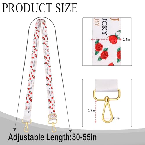 Image of Purse Strap Replacement Kentucky Derby Mother's Day Graduation Rainbow Pride Western Crossbody Shoulder Bag Straps