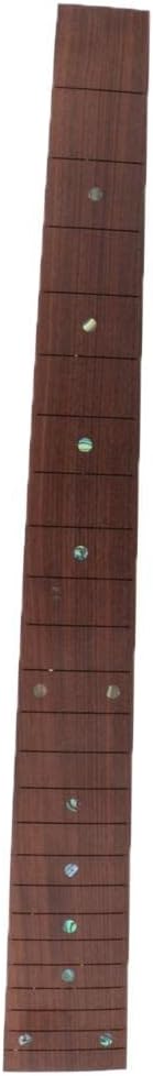 Colaxi 19/24 Fret Guitar Luthier Rosewood Fretboard Blank for Electric Guitar Bass, 24 Fret