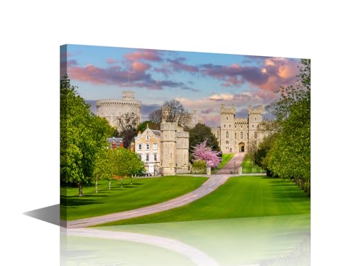 Decoración de pared para dormitorio y baño con paisajes de Londres