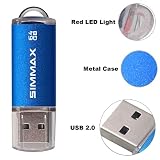 SIMMAX Memory Stick 64 GB USB 2.0 dyski flash pendrive (64 GB niebieski)