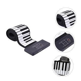 JOINPAYA 1 Set 88 Roll 88 Touches De Piano 88 Touches Piano Pliable Piano Électronique Portable 88 Touches Piano Électronique Instrument De Musique Piano Pour Débutant Piano Roulé À La - Les Beatles, Paul McCartney, John Lennon, RIngo Starr, George Harrison JOINPAYA 1 Set 88 Roll 88 Touches De Piano 88 Touches Piano Pliable Piano Électronique Portable 88 Touches Piano Électronique Instrument De Musique Piano Pour Débutant Piano Roulé À La – Image 3