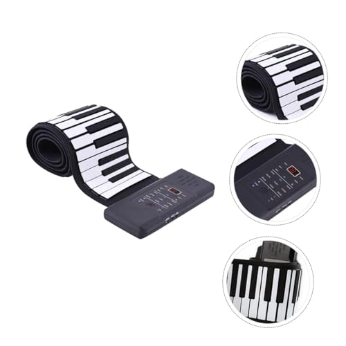 JOINPAYA 1 Set 88 Roll 88 Touches De Piano 88 Touches Piano Pliable Piano Électronique Portable 88 Touches Piano Électronique Instrument De Musique Piano Pour Débutant Piano Roulé À La - Les Beatles, Paul McCartney, John Lennon, RIngo Starr, George Harrison JOINPAYA 1 Set 88 Roll 88 Touches De Piano 88 Touches Piano Pliable Piano Électronique Portable 88 Touches Piano Électronique Instrument De Musique Piano Pour Débutant Piano Roulé À La – Image 4