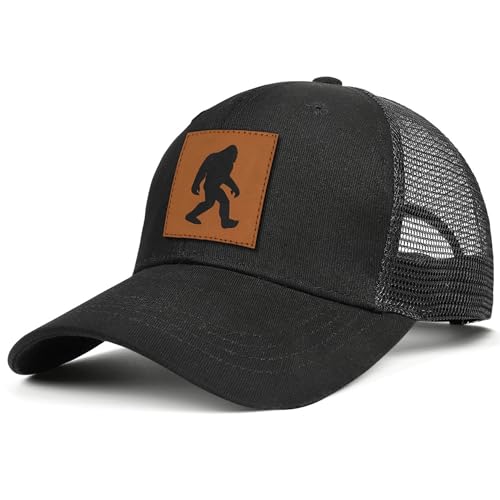 Ozrhuve Bigfoot Hat Big Foot Sasquatch Gifts Snapback Trucker Hats