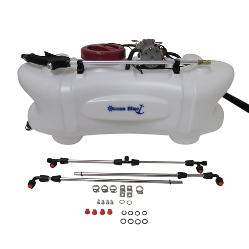 ATV Quad Bike Sprayer with Boom & Hand Lance 60L 12V (Agriculture Crop Weed Fertiliser)