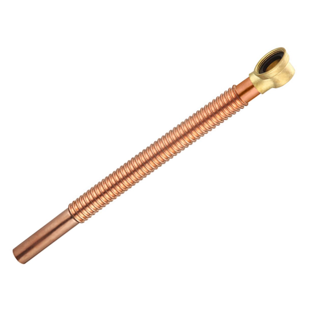 DOITOOL Manguera de Drenaje Flexible y Kit de Desagüe para Bañera Tubería de Cobre Resistente para Reemplazo del Drenaje Bañera y Accesorios de Baño