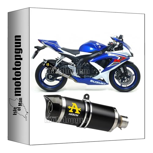 Pot Arrow Suzuki GSX-R 600 ie pour sorties piste et route noire
