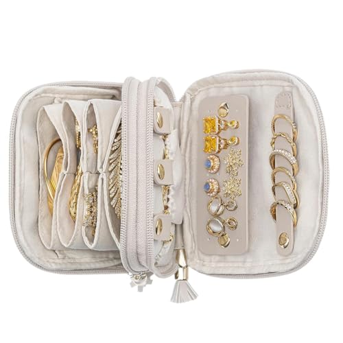 Pochette à bijoux de voyage compartimentée pour protéger vos colliers - 2