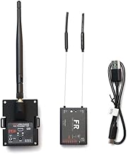 LMIAOM 30KM Long Range SIYI FM30 Radio Module with Datalink Telemetry Bluetooth Receiver OpenTX Racing Drones 2. 4G FM30 Transmitter DIY accessories installation ( Color : With FR Receiver )