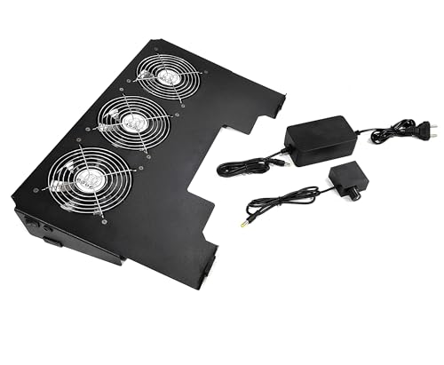 Image of FourDot Industrial High Speed Laptop Cooling Pad for Gaming Laptops (FDCP18 for 17.3 Inch Laptop)