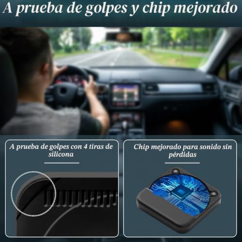Reproductor de CD USB portátil para coche con cable de extensión flexible anti tirones 5