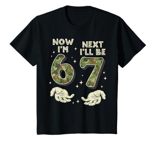 6 Year Old Birthday Boys Kids Now I'm 6 Next Year I'll be 7 T-Shirt