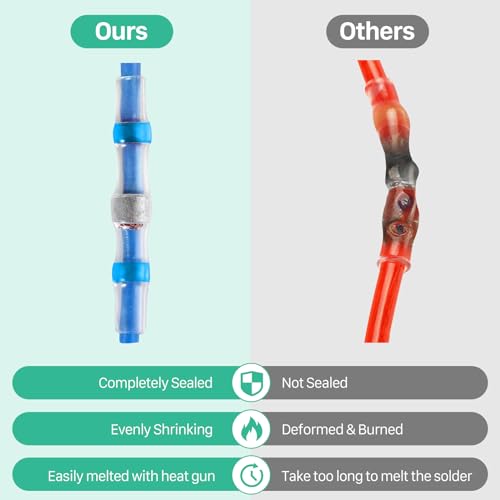 Ynzdrwa YN002 200Pcs Solder Seal Wire Connectors Kit thumb #4