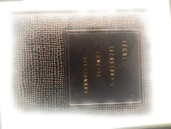Unknown Binding Legal Secretary's Concise Dictionary Book