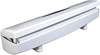 VesipaFly Plastic Wrap Cutter Dispenser - Easy Pull Press Cut for Cling Wrap, Foil & Parchment - Safe Kitchen Gadget