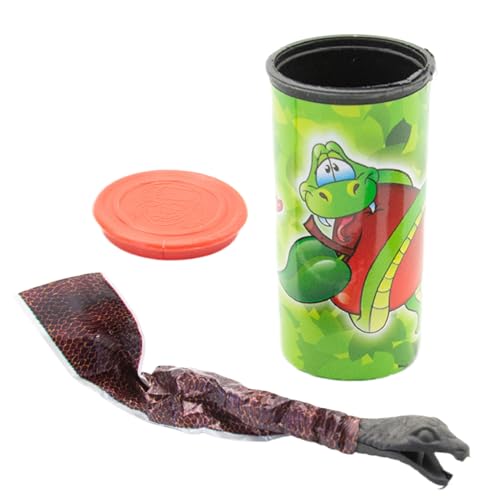 Relleno de serpiente de chips rebotando, juguetes de Halloween prácticos, accesorio realista y seguro para usar en fiestas entre amigos, familia, oficina, hogar y en