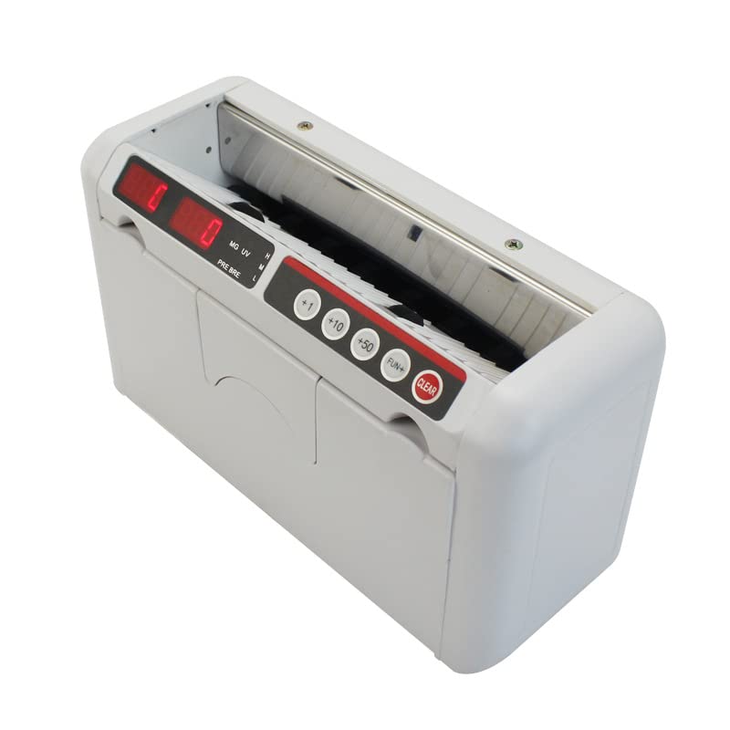 Portable Rechargeable Money Counter Machine, Bill Cash Counter...