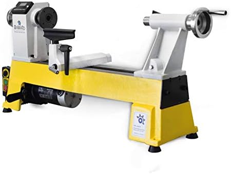 Bild 2 - BAMATO Drechselmaschine WL-460V | 550W Leistung | M33 Geweindeaufnahme | MK2 Konus | 153mm Spitzenhöhe | 230V | Drechselbank für Holz Werkstatt