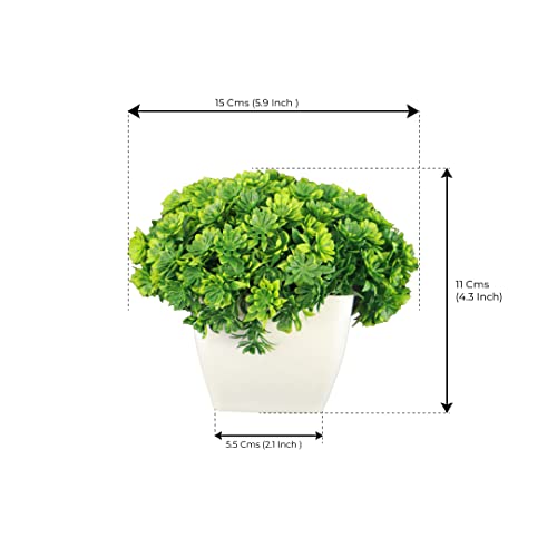 TrustBasket-Artificial-Potted-Mushroom-Shrub-Green