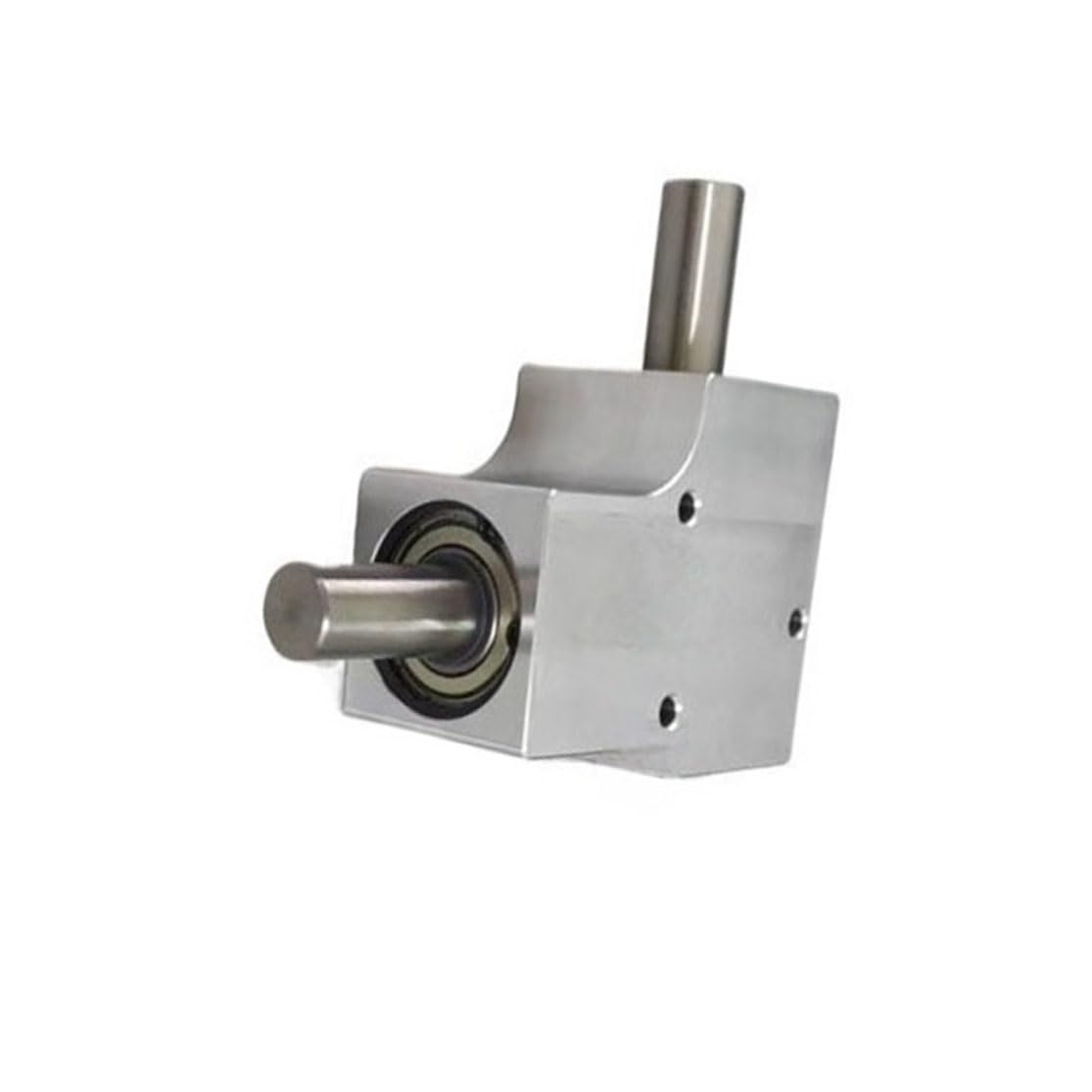 Angle Steering 1pcs 90 Degree Steering Gearbox 1:1 Ratio Reduction Corner Device 15mm Single Output Shaft Spiral Bevel Gear Commutator Driving Change