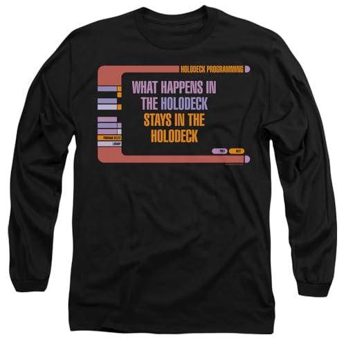 T-Shirt Star Trek Holodeck Secrets pour Homme à Manches Longues
