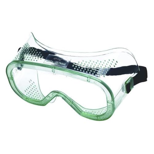 Impact Resistant Safety Goggles, Clear Uncoated Lens, Mfr: 4VCF4-A