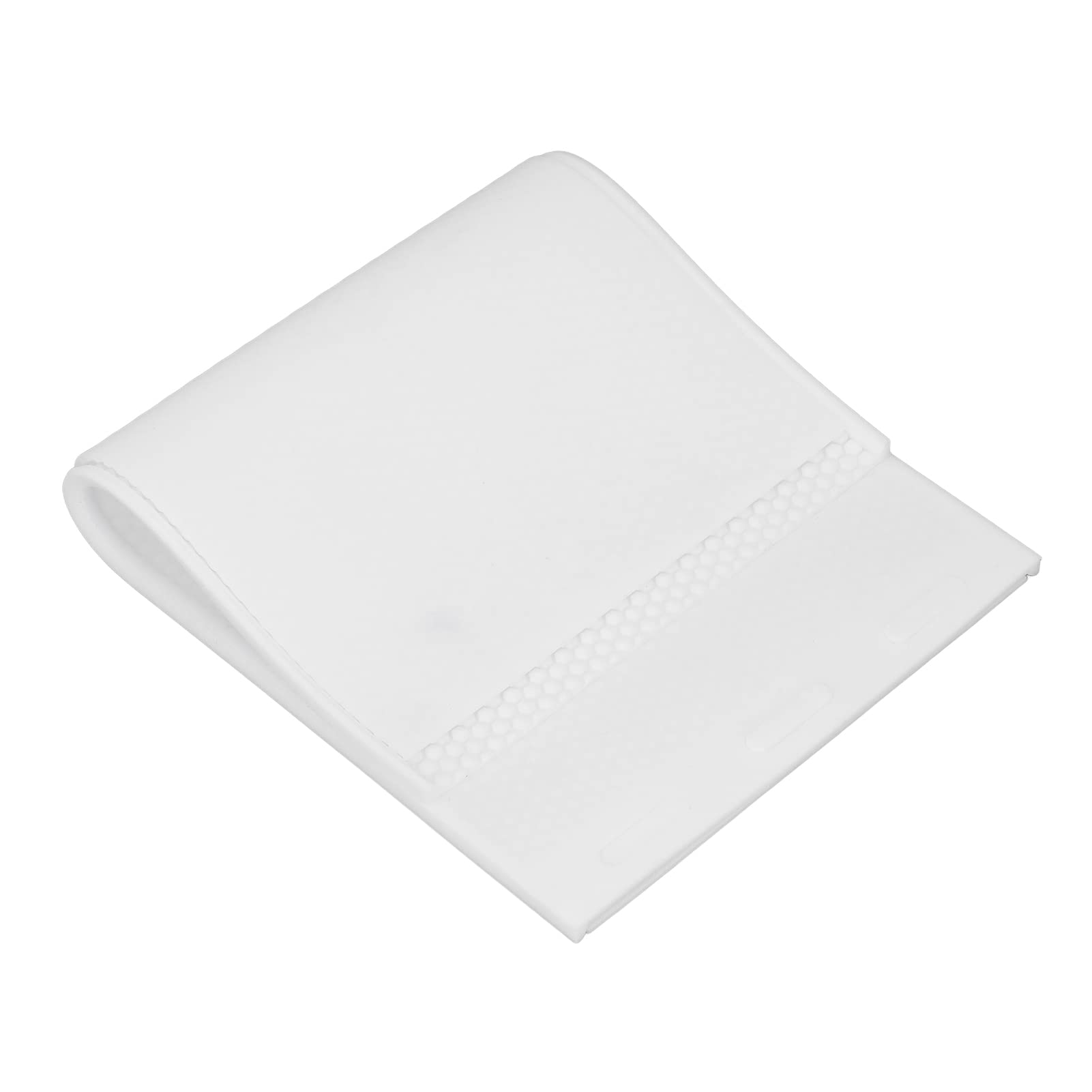 Jeanoko Bienenwachs-Grundplatten, Wiederverwendbare weiche Bienenwachsplatten-Form, erhabenes Muster, Silikon, 2 Stück, 5,4 mm, für die Kerzenherstellung