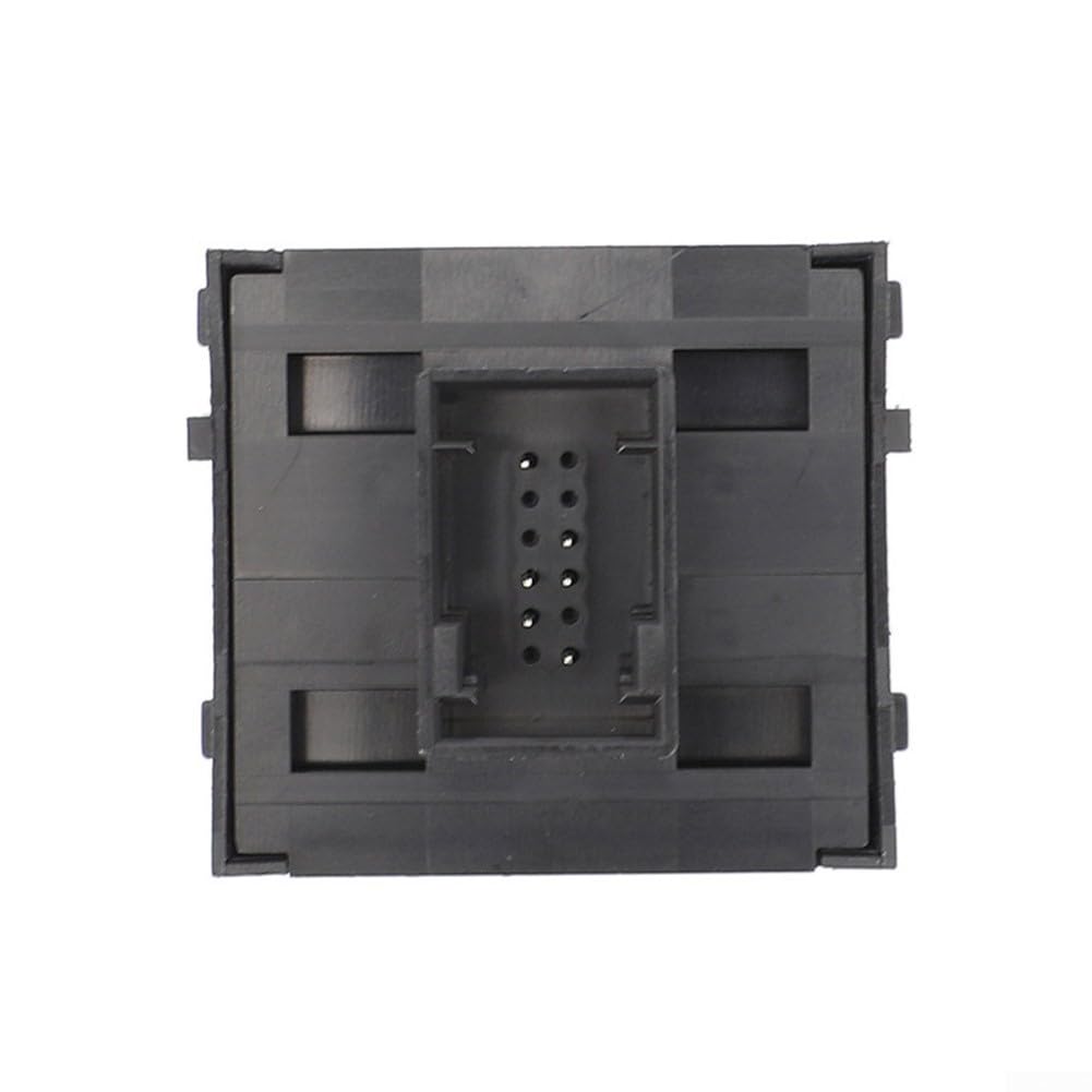 Interruttore alzacristalli elettrico 735451232 per Fiat Grande Punto Panda Doblo 2005-2008 ABS Nero Ricambio Interruttore di Controllo Interno