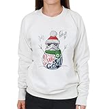 all+every star wars christmas stormtrooper up to snow good women's sweatshirt