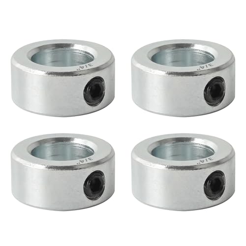 TonGass Screw Style Zinc Plated Carbon Steel 3/4" Bore Shaft...