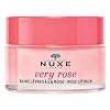 NUXE Very Rose Organic Lip Balm – 100% Natural Moisturizer for Cracked & Dry Lips With Shea Butter & Beeswax, 0.52 Oz