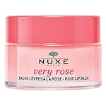 NUXE Very Rose Organic Lip Balm, 100% Natural Moisturizing Treatment for Dry Lips With Shea Butter & Beeswax, 0.52 Oz