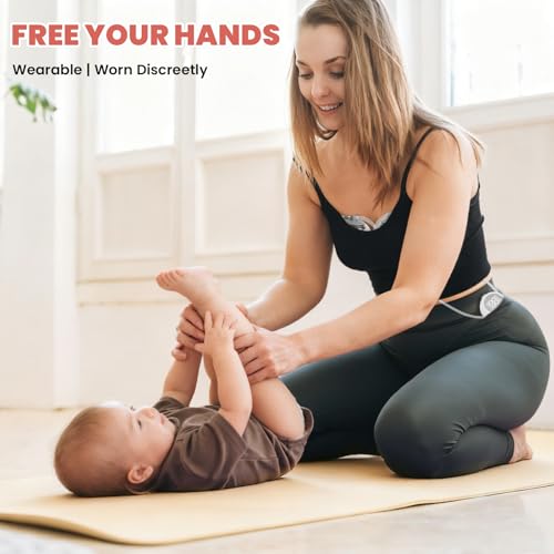 Image of Wearable Breast Pump ABP-1308 | SPA-Level Comfort 3 Modes & 9 Levels