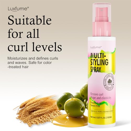 Spray para Cabello Rizado con Aceite de Oliva y Extracto de Arroz 5.07 oz miniatura 6