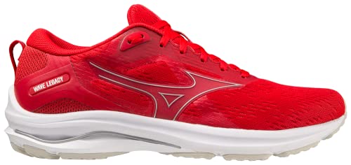Mizuno Wave Legacy Herren-Sneaker, Rot/Ausflug, einfarbig (Getaway Solids), 44.5 EU