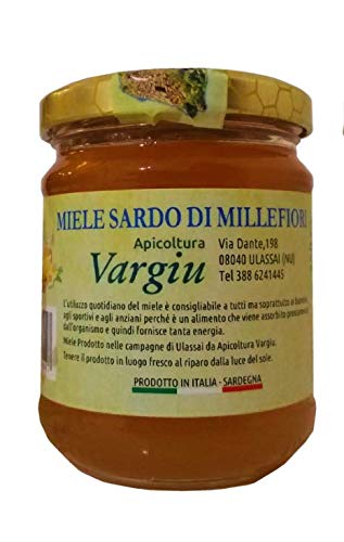 Miele millefiori sardo prodotto ad Ulassai