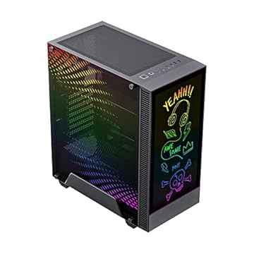 Gabinete Gamer Black Gamemax Kreator Mid Tower Argb