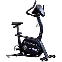 Body-Solid B4UB Upright Indoor Exercise Bike with LED Display - Adjustable Seat, Multiple Workout Programs, Heart Rate Monitor & Calorie Tracker for Home Gym